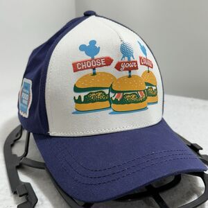 Disney Parks Adult Hat 2023 Epcot Food & Wine Festival Baseball Cap Burgers